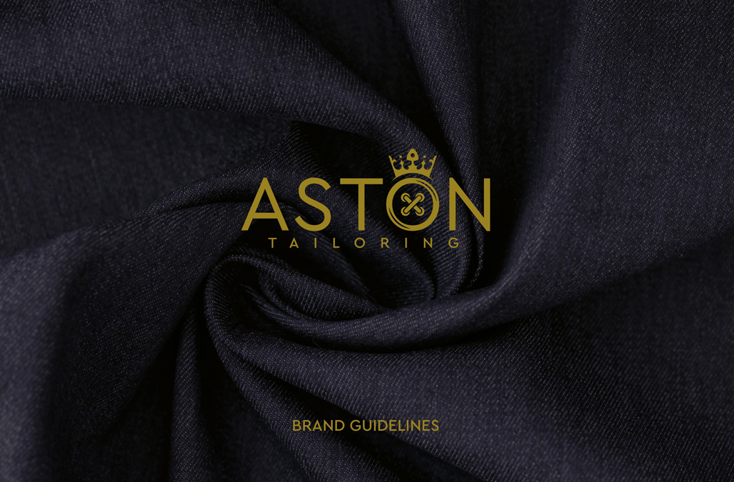 Branding Agency, Perth, Scotland - Cunningly Good Group - Picture of logo for Aston Tailoring, branding by Cunningly Good Group