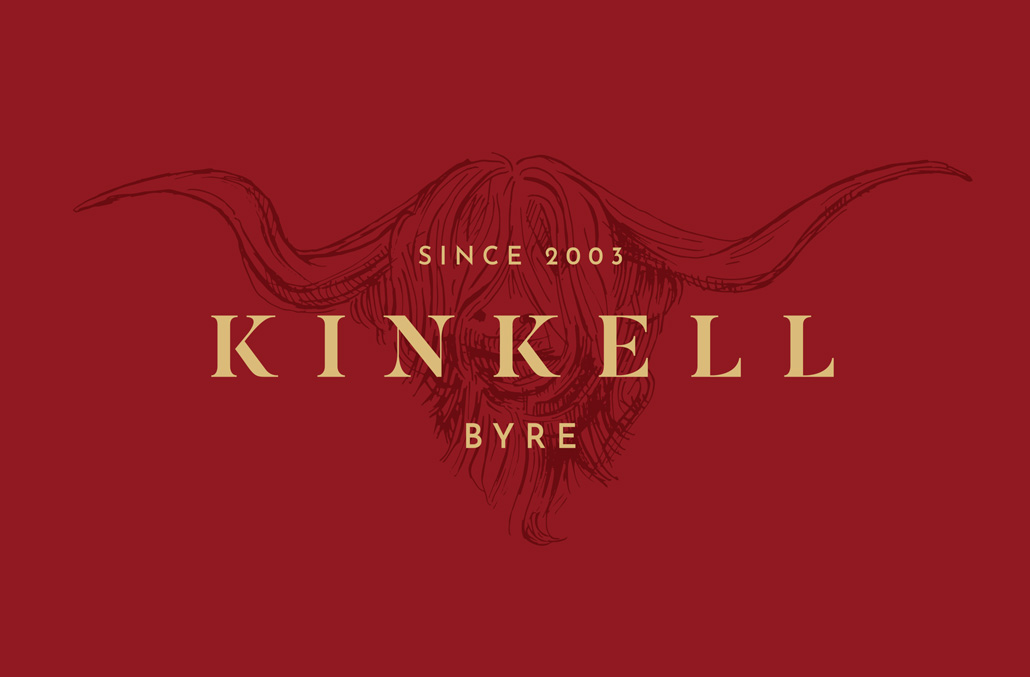 Design Agency, Perth, Scotland - Cunningly Good Group - Picture of logo for Kinkell Byre, rebranding by Cunningly Good Group