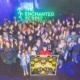The Enchanted Forest Community Fund 2025 beneficiaries gathered at The Enchanted Forest in Faskally Wood.