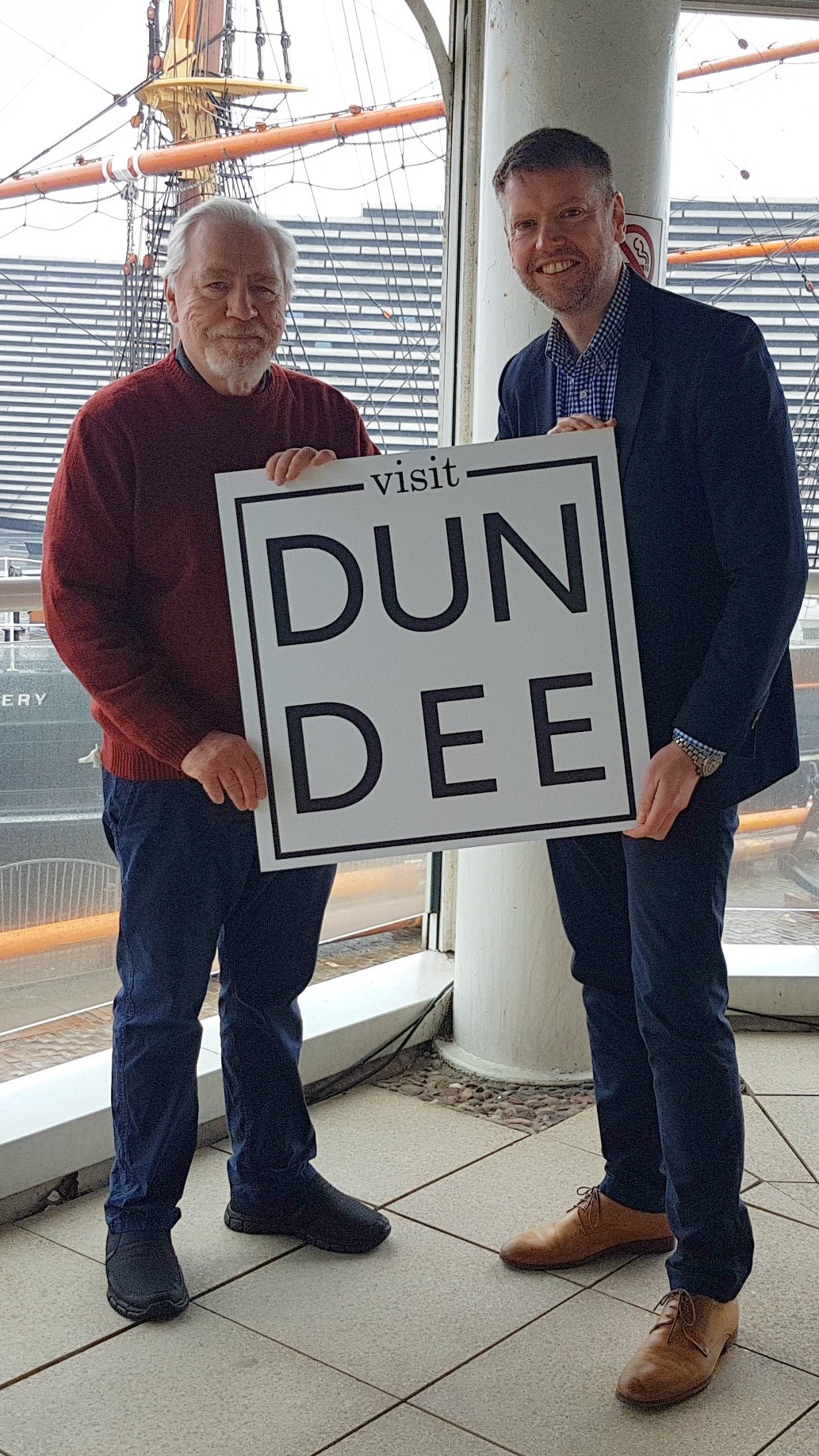PR Agency Dundee - Cunningly Good Group - Visit Dundee Launch Brian Cox